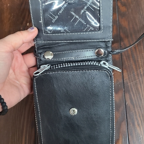 Club Rochelier Mini Wallet Purse Crossbody - Picture 9 of 13